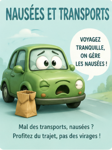 Nausées et transports